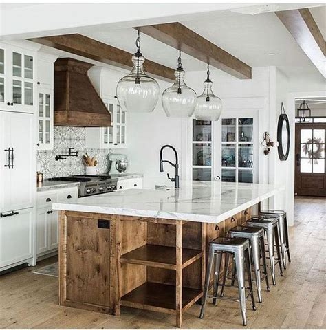 41 Rustic Farmhouse Kitchen Ideas To Make Cooking More Fun Rustic