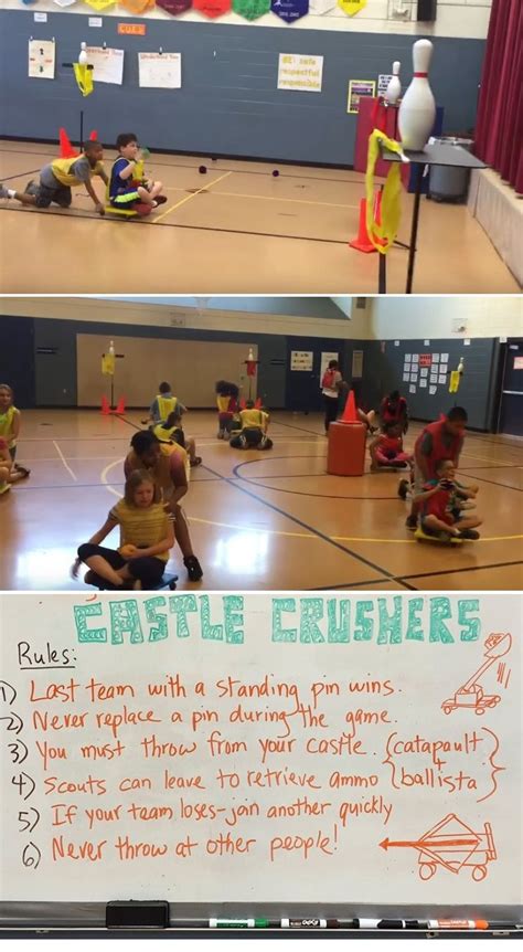 2 garbage cans (the lighter the better), with the bottoms cut out. Pin on PE