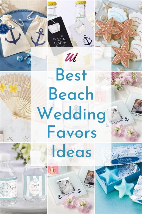 14 Best Beach Themed Wedding Party Favors Giveaways For Guests Ideas Beach Wedding Party