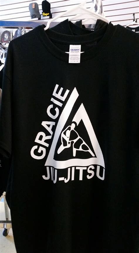 Gracie Jiu Jitsu T Shirt Tee Mma By Anonapparel On Etsy