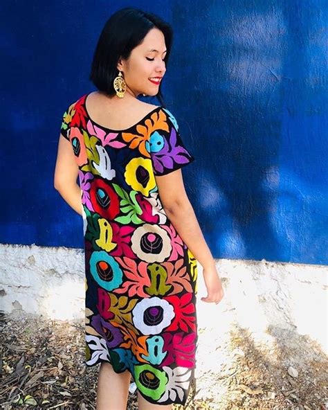 mexican hand embroidered dress new huipiles traje tipico de oaxaca ropa bordada