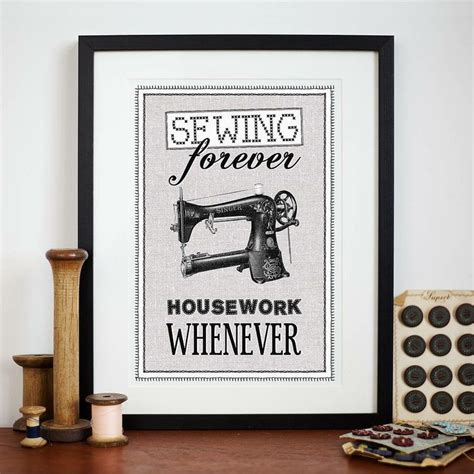 Sewing Quote Print By Of Life And Lemons Sewing Quotes Quote Prints