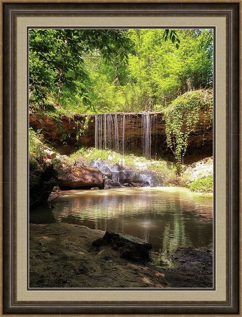 Owens Creek Falls Framed Print By Susan Rissi Tregoning Framed Prints