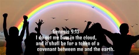 Bible Verses About Rainbow Kjv