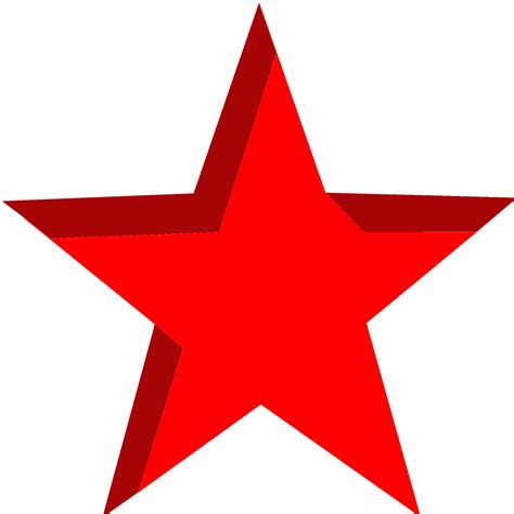 Red Star Png Image