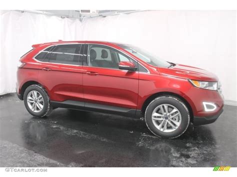 2017 Ruby Red Metallic Ford Edge Sel Awd 117592826