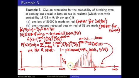For statistical assessment of the similarity between two or. Binomial distribution -- Example 3 - YouTube