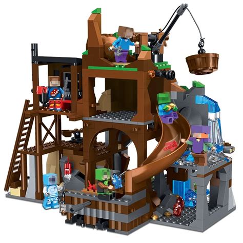 Lele Minecrafted 33099 Mine Digging Treasure 672pcs Building Blocks