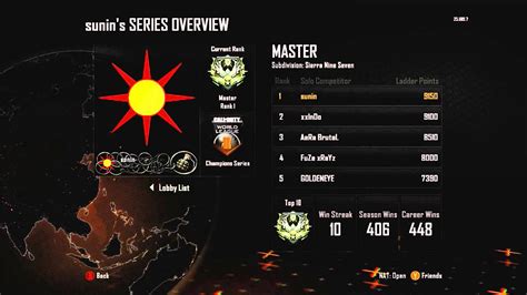 masters rank  champions division black ops  youtube