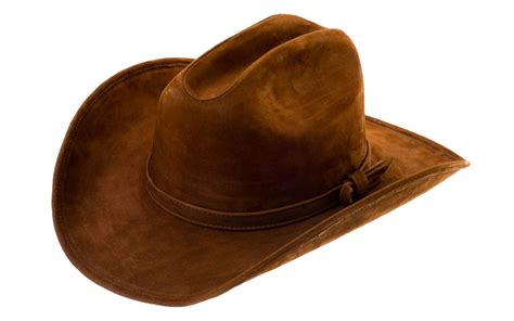Real Suede Leather Cowhide Hat For Men And Women Fashion Outback
