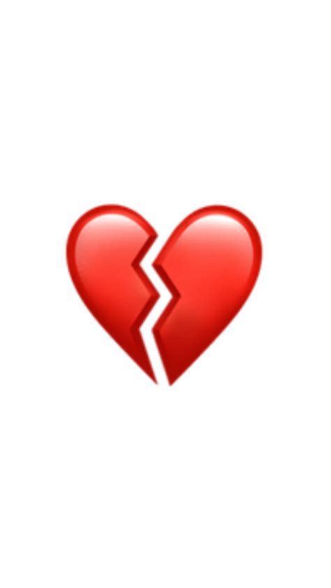 Broken Heart Emoji Png Transparent Png Mart