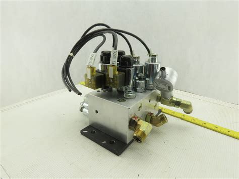 Hydac Solenoid Operated Hydraulic Regulated Manifold Check Assembly