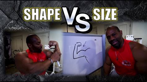 Make Your Arm Muscles Look Bigger Shape Vs Size Big Biceps