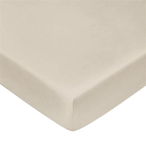 Percale Fitted Sheet Pastel Coffee Single Collins Wholesale