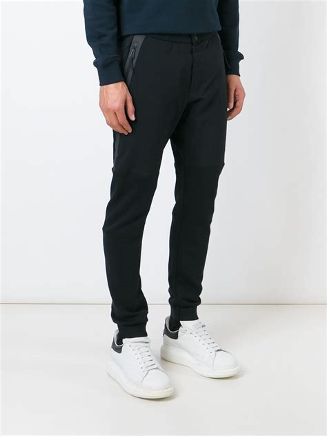 Nike Tech Fleece Track Pants In Black For Men Lyst