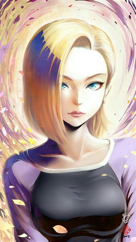 A Digital Painting Of A Woman With Blonde Hair