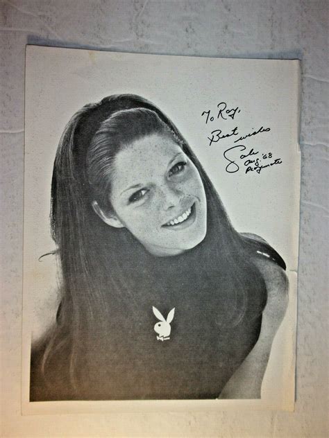 Autograph Of Playboy Centerfold August Playmate Gale Olsen Models