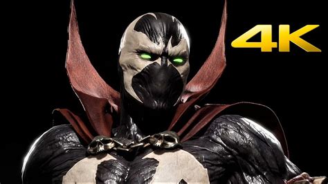 Mortal Kombat 11 Spawn All Skins Gears Intros And Victory Poses 4k