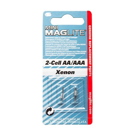 Mini Maglite Xenon Bulb 2 Pack