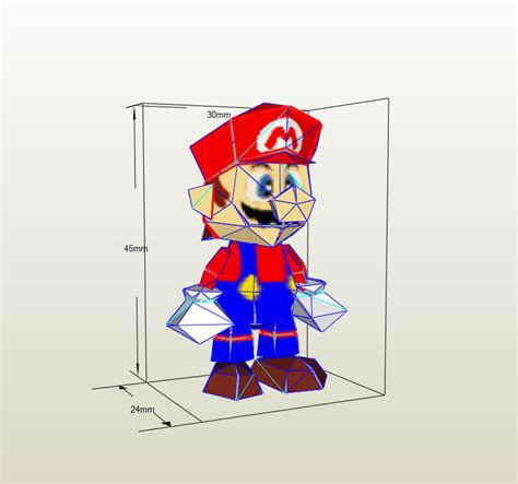 Super Mario Papercraft By Raroprooogamer On Deviantart