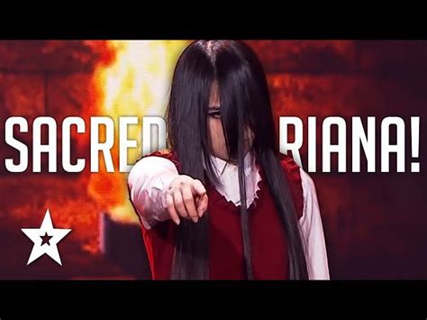 Her asia's got talent performance clips have been viewed over 70 million times on youtube and facebook globally, making her a hot favourite.i think i peed in my pants a little. THE SACRED RIANA WINS ASIA'S GOT TALENT 2017 | All ...