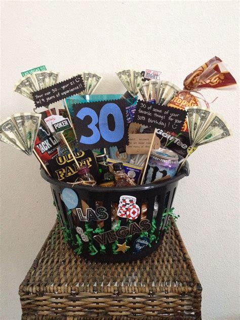 When you have to buy for someone who seems to have just about everything, you gotta come up with creative gifts. Top 22 30th Birthday Gift Basket Ideas - Home, Family, Style and Art Ideas
