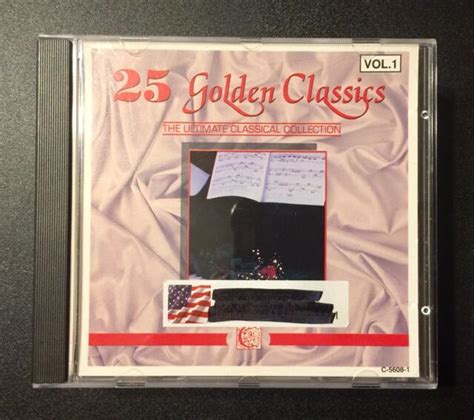 25 Golden Classics The Ultimate Classical Collection Vol 1 Cd Ebay