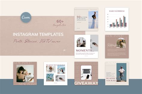 Instagram Templates Nude Graphic By Milagro Mst Creative Fabrica