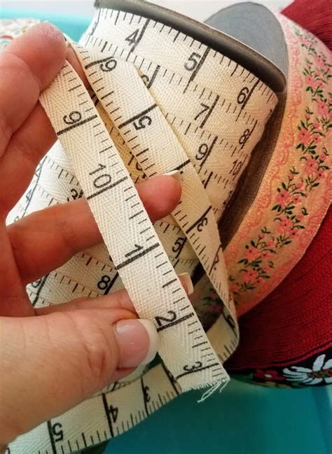fabric trim measuring twill tape print 5 8 inch wide by the etsy