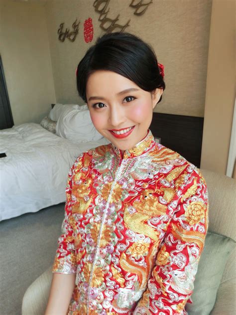 2015929 Bridal Makeup Work Chinese Traditional Style Asian Bridal