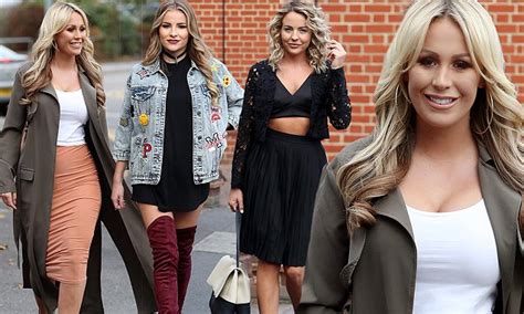 Towies Kate Wright Joins Lydia Bright And Georgia Kousoulou For Filming Daily Mail Online