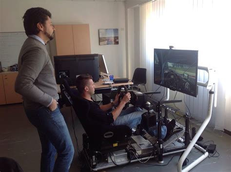 Racing Drivers Testing Assetto Corsa At The Kunos Simulazioni Hq