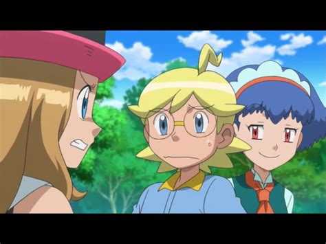 Image Clemont With Serena And Miette Heroes Wiki Fandom Powered By Wikia
