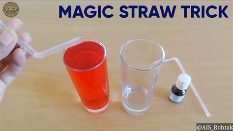 Fun With Science Magic Straw Trick Experiment Agastya International