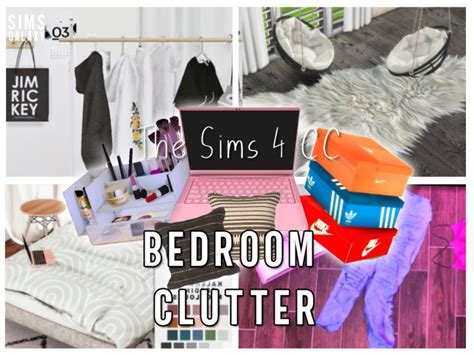 Sims 4 Bedroom Clutter Cc Sims Galaxy