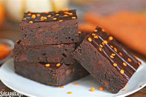 The food is covered with leaves and damp pieces of cloth to keep the heat in, and covered with plenty of soil. 2-Ingredient Pumpkin Brownies - SugarHero