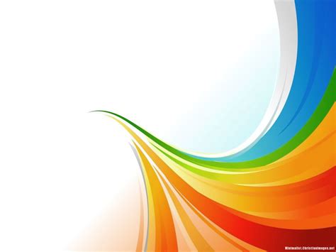 Rainbow Abstract Powerpoint Background Minimalist Backgrounds