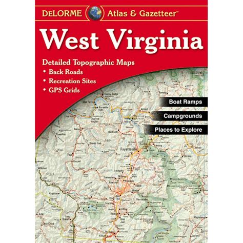 West Virginia Atlas The Map Shop