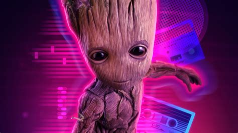 4k Baby Groot Best Wallpaper 41059 Baltana