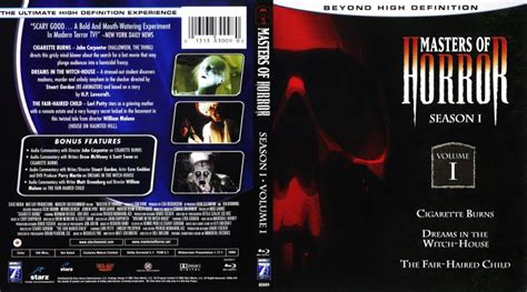 Masters Of Horror Season 1 Volume 1 Tv Blu Ray Scanned Covers