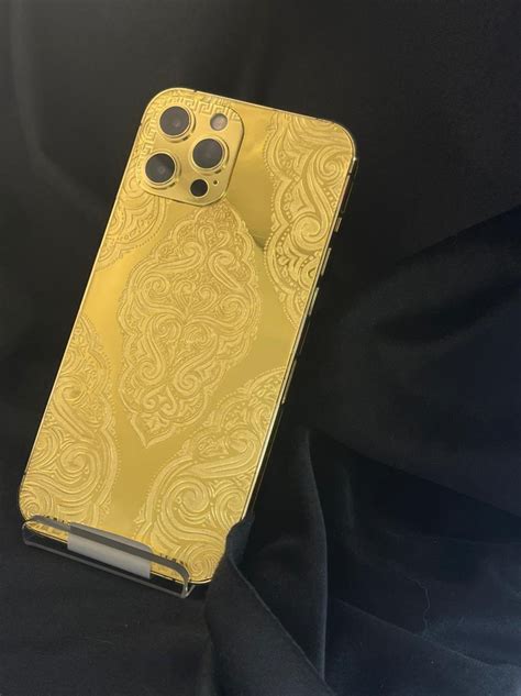 24kt Gold Plated Iphone 12 Pro Max Luxury Design Edition