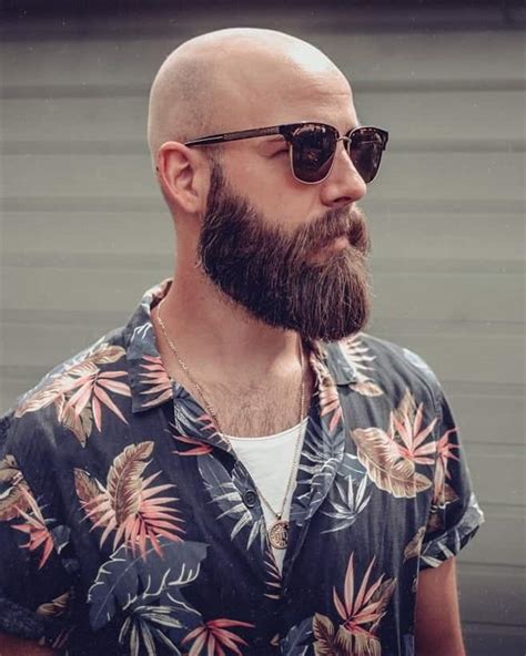Bald Men With Beards 31 Looks To Flatter Yourself Cool Men S Hair