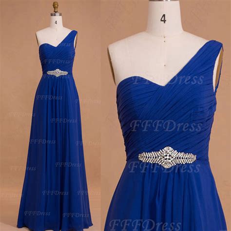 Royal Blue Maid Of Honor Dresses Bridesmaid Dresses Fffdress
