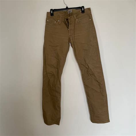 Naked Famous Naked Famous Weird Guy Selvedge Chino Khaki Pants Jeans Grailed