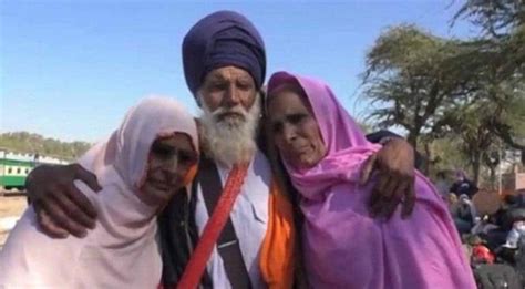 Separated During Partition Muslim Sisters Meet Sikh Brother For First
