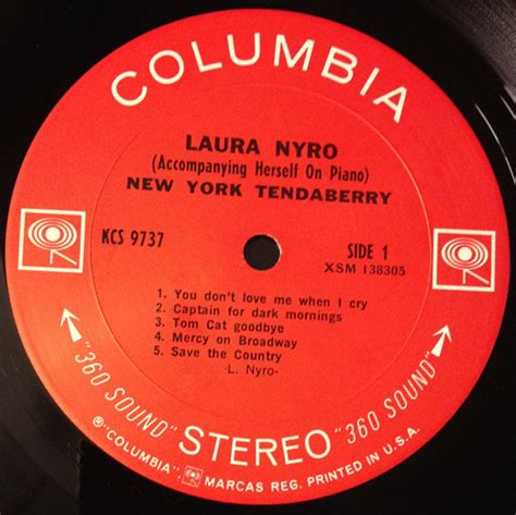 Laura Nyro New York Tendaberry Original Vinyl Lp Wbooklet