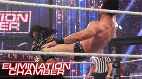 Footage From The Wwe Title Elimination Chamber Match