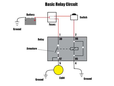 Wiring Diagram For Automotive Relay