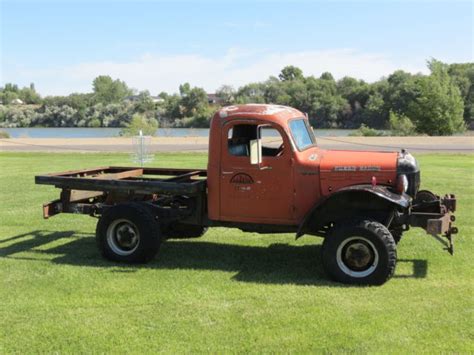 1951 Dodge Power Wagon Runs And Drives Winch Works Nice Builder