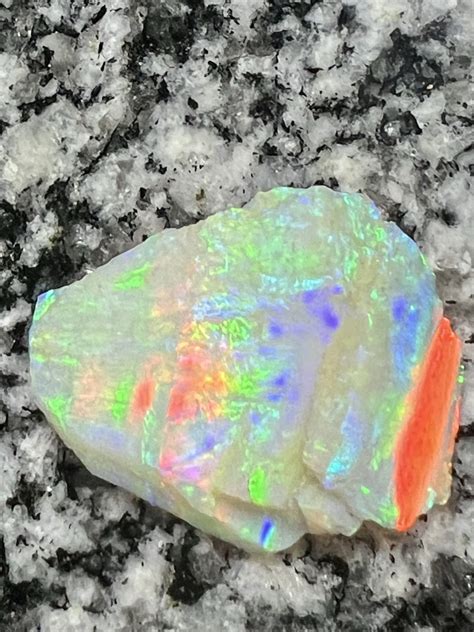 55ct HIGH QUALITY BRAZILIAN CRYSTAL OPAL ROUGH CLEAN